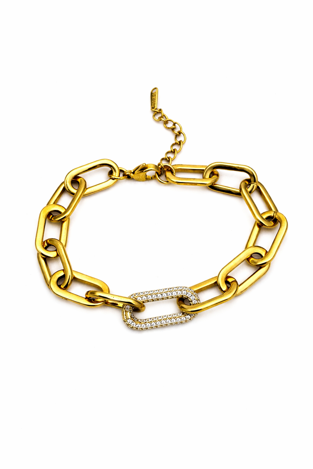 Pavé Link Bracelet