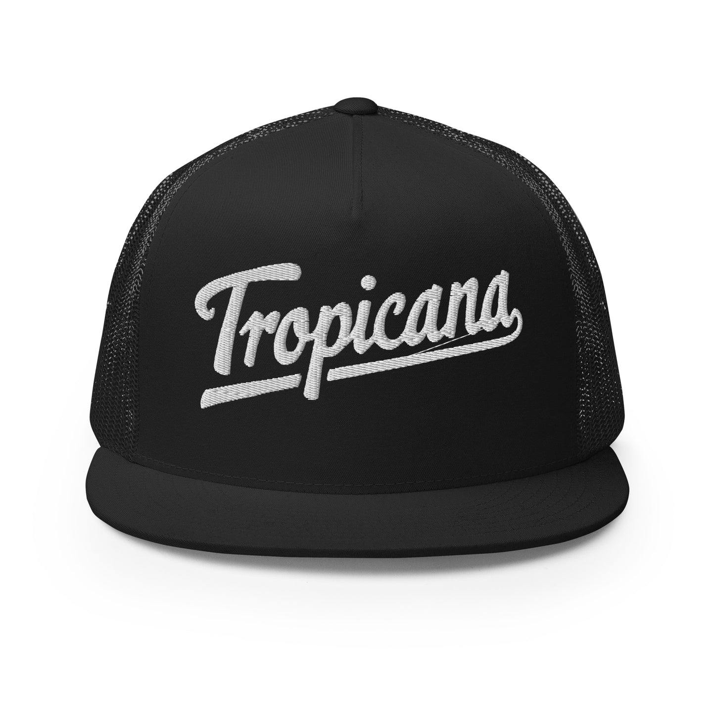 Tropicana 3D baseball logo Trucker Cap