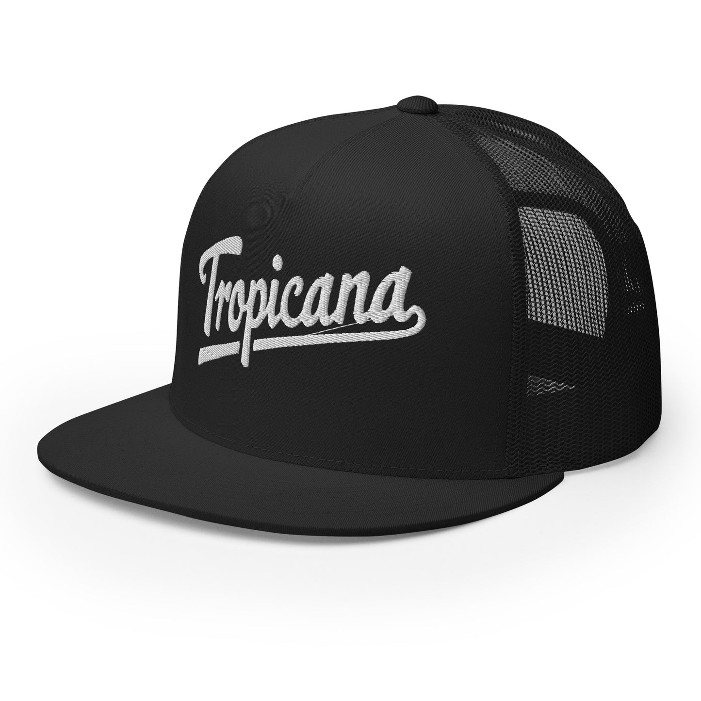 Tropicana 3D baseball logo Trucker Cap