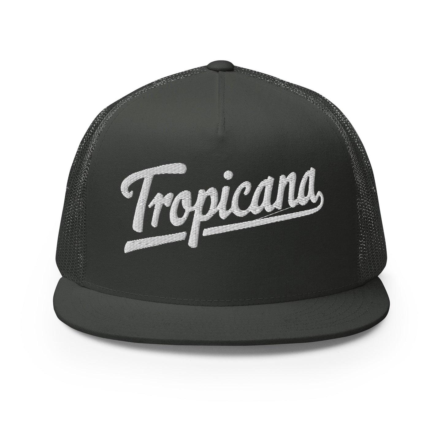 Tropicana 3D baseball logo Trucker Cap