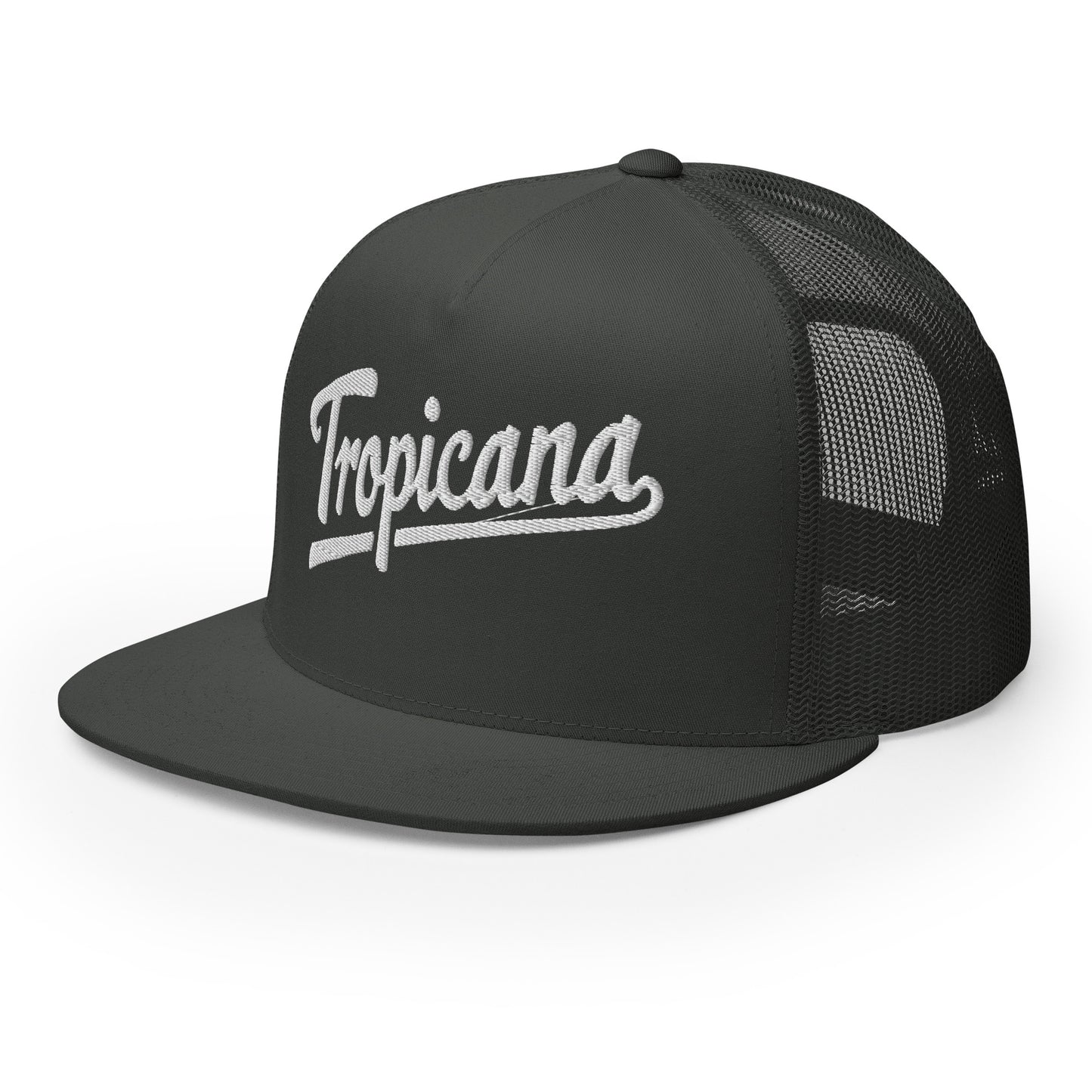 Tropicana 3D baseball logo Trucker Cap
