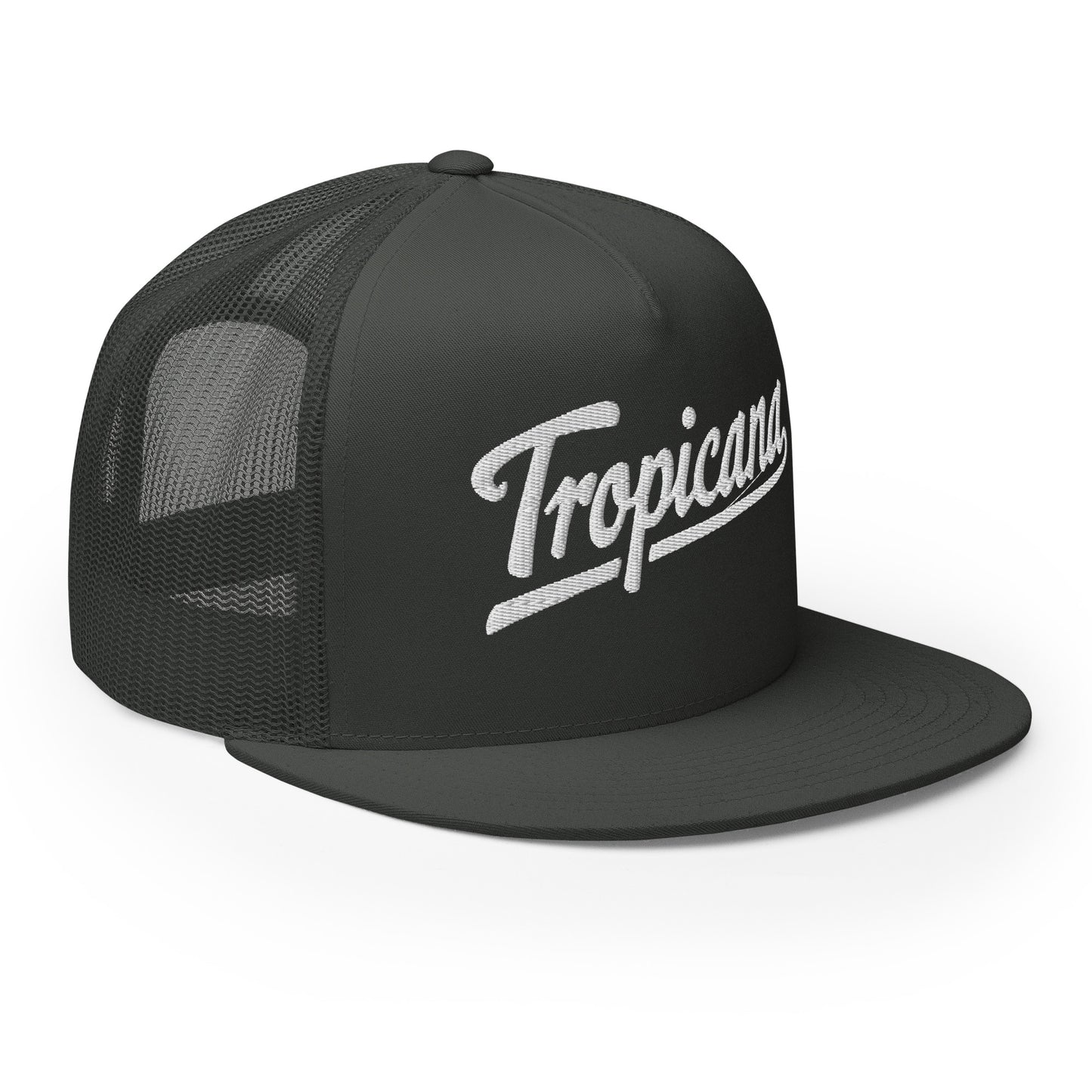 Tropicana 3D baseball logo Trucker Cap