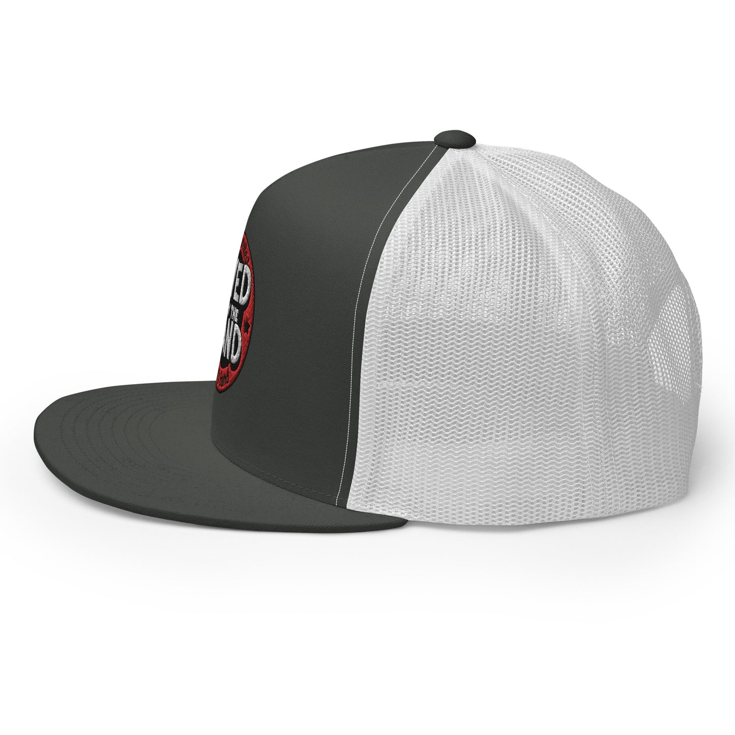 SAVED BY THE BAND NEW LOGO Trucker Cap