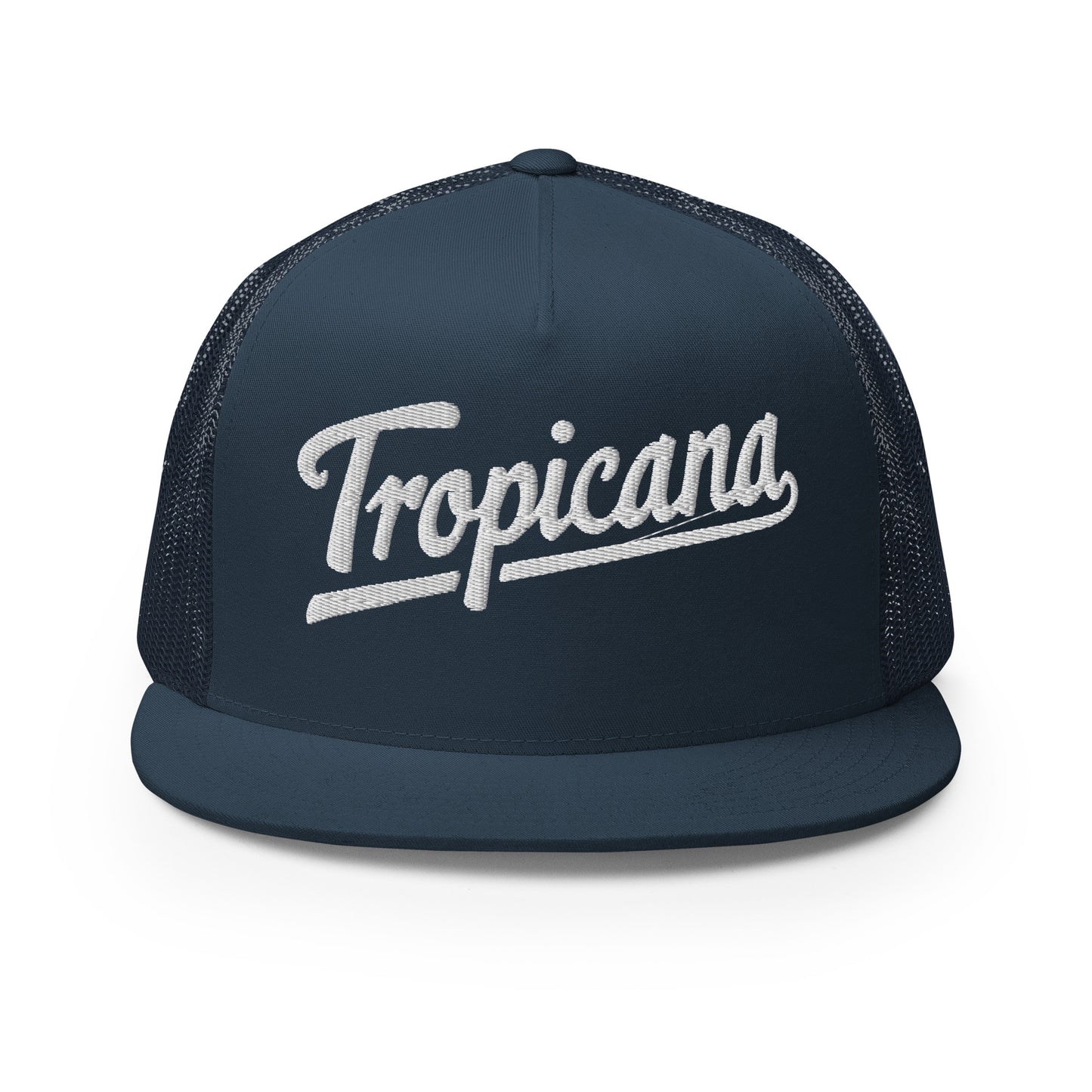Tropicana 3D baseball logo Trucker Cap