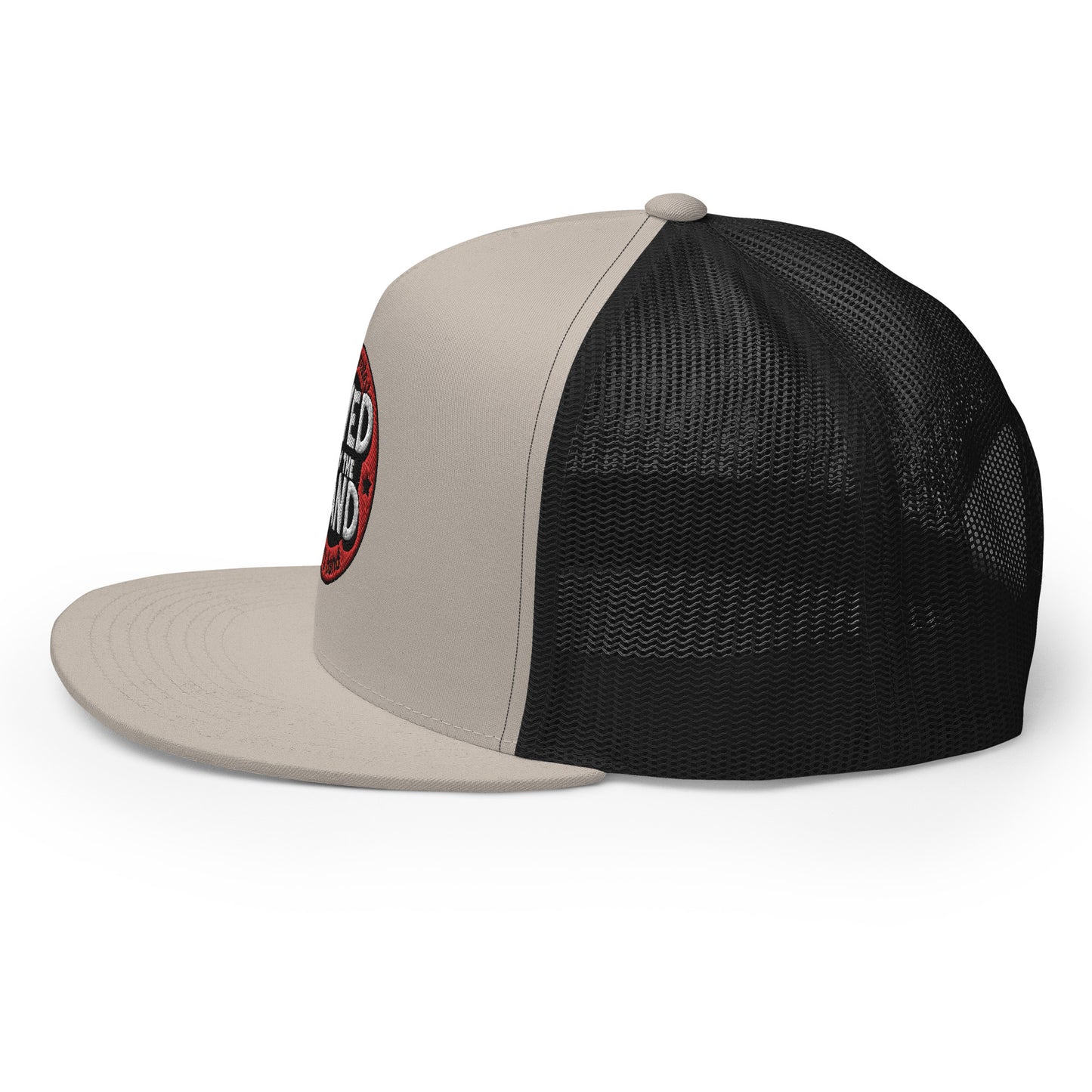 SAVED BY THE BAND NEW LOGO Trucker Cap