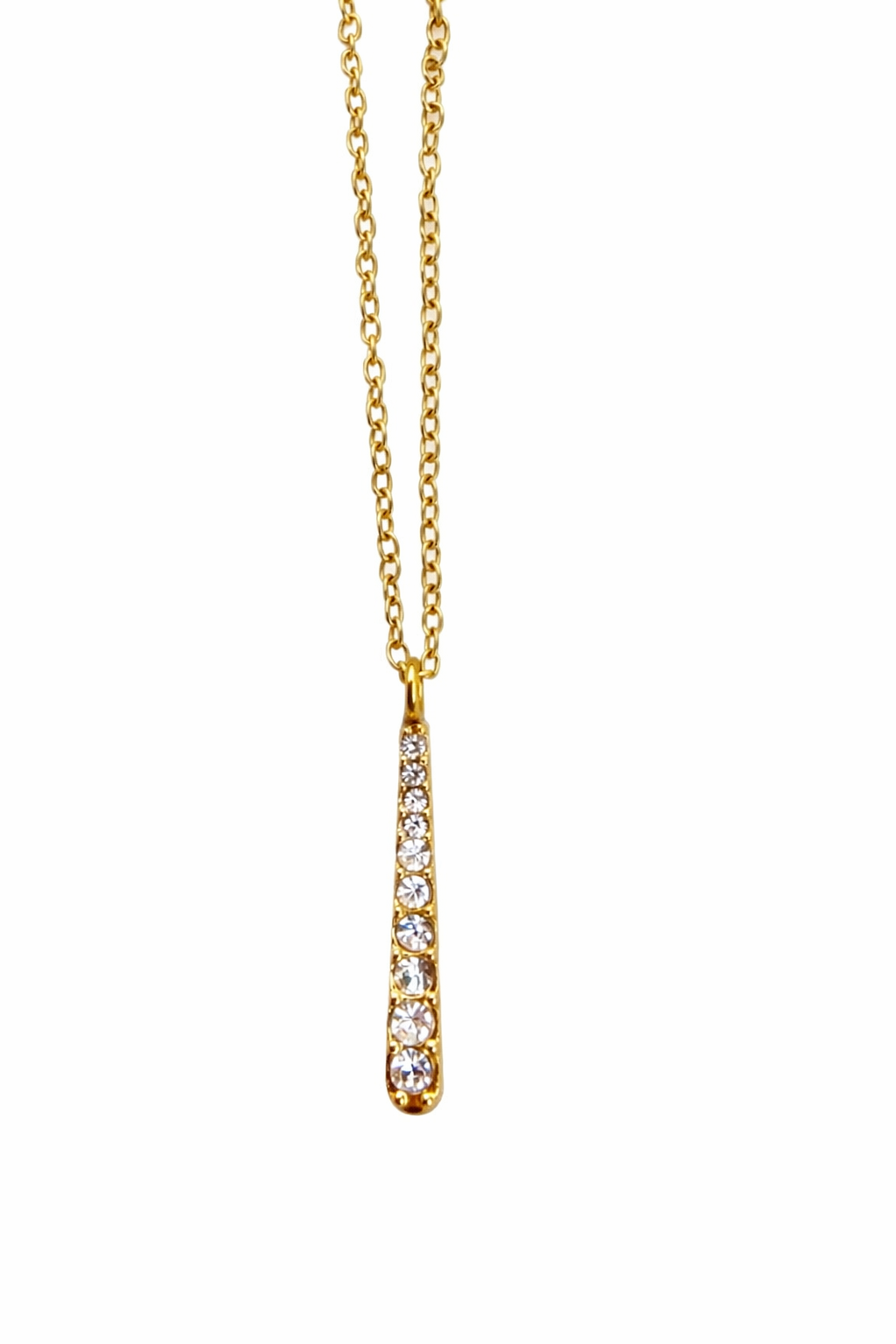 Pavé Sunbeam Necklace