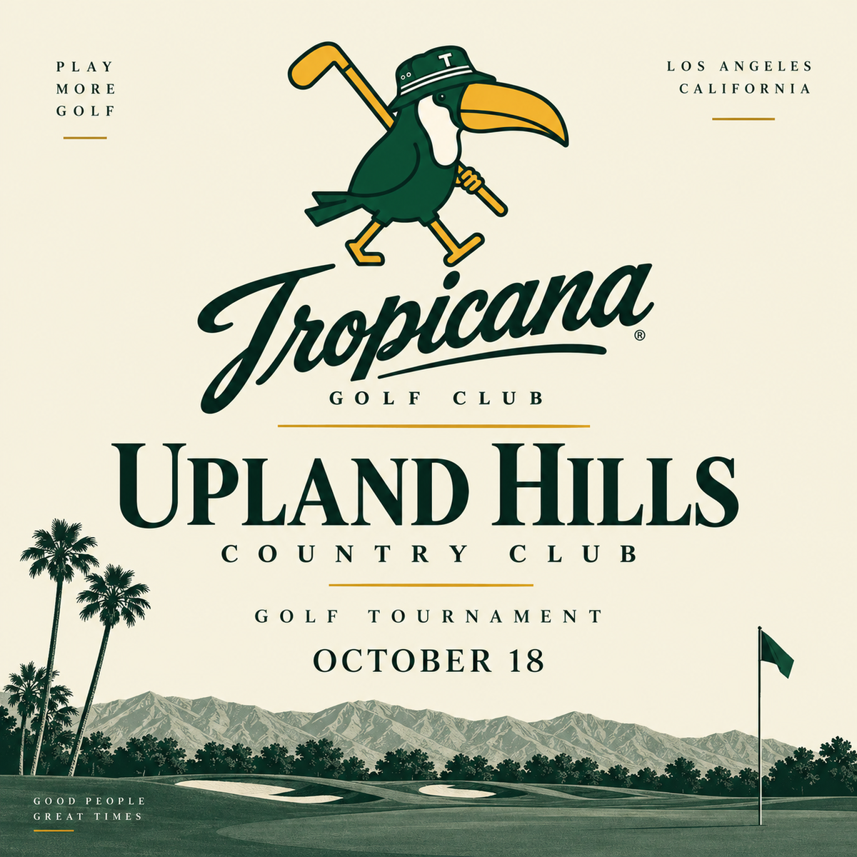UPLAND HILLS COUNTRY CLUB OCTOBER 18, 2026
