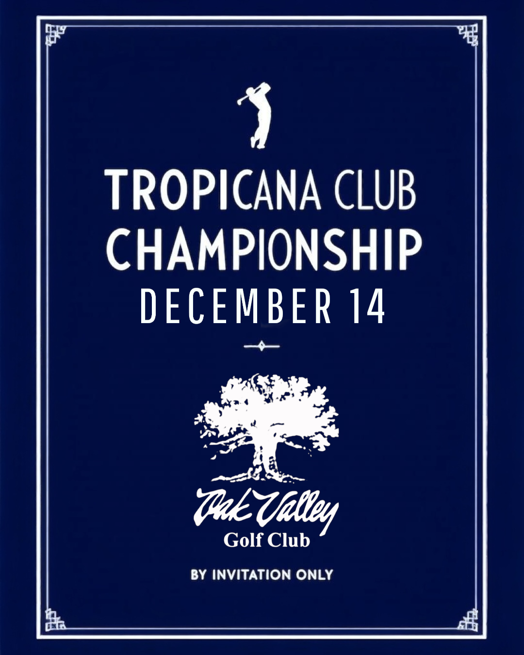 2025 TROPICANA GOLF CLUB CHAMPIONSHIP