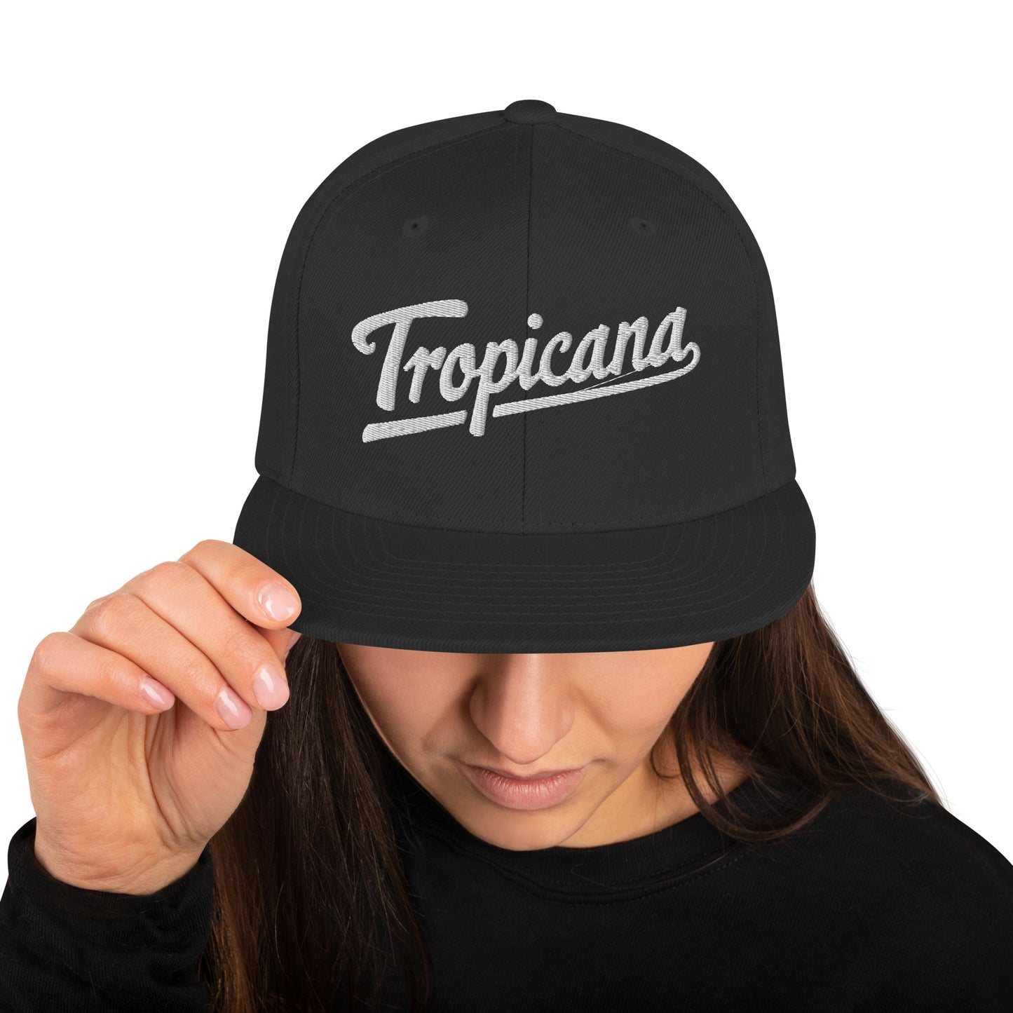 TROPICANA BASEBALL LOGO Snapback Hat