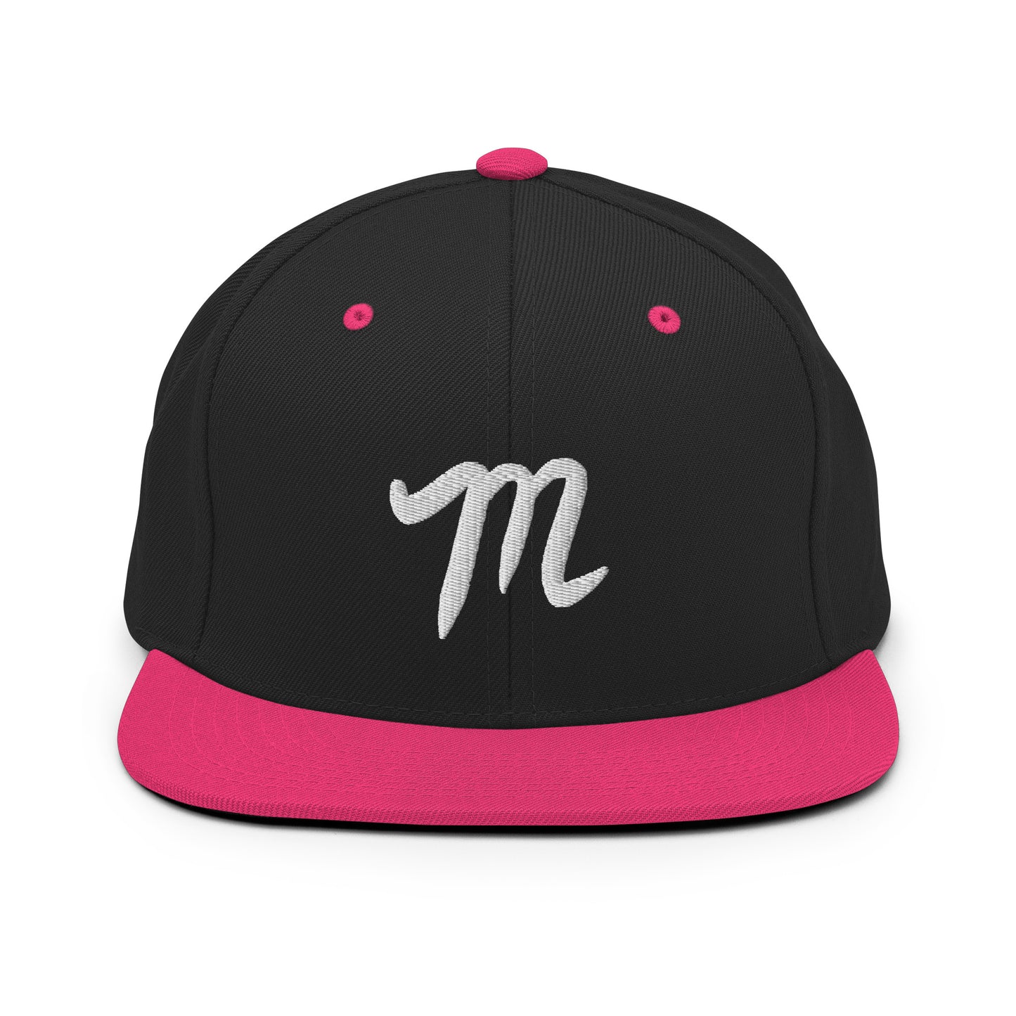 Manolo WHITE M Snapback Hat ANY COLOR HAT