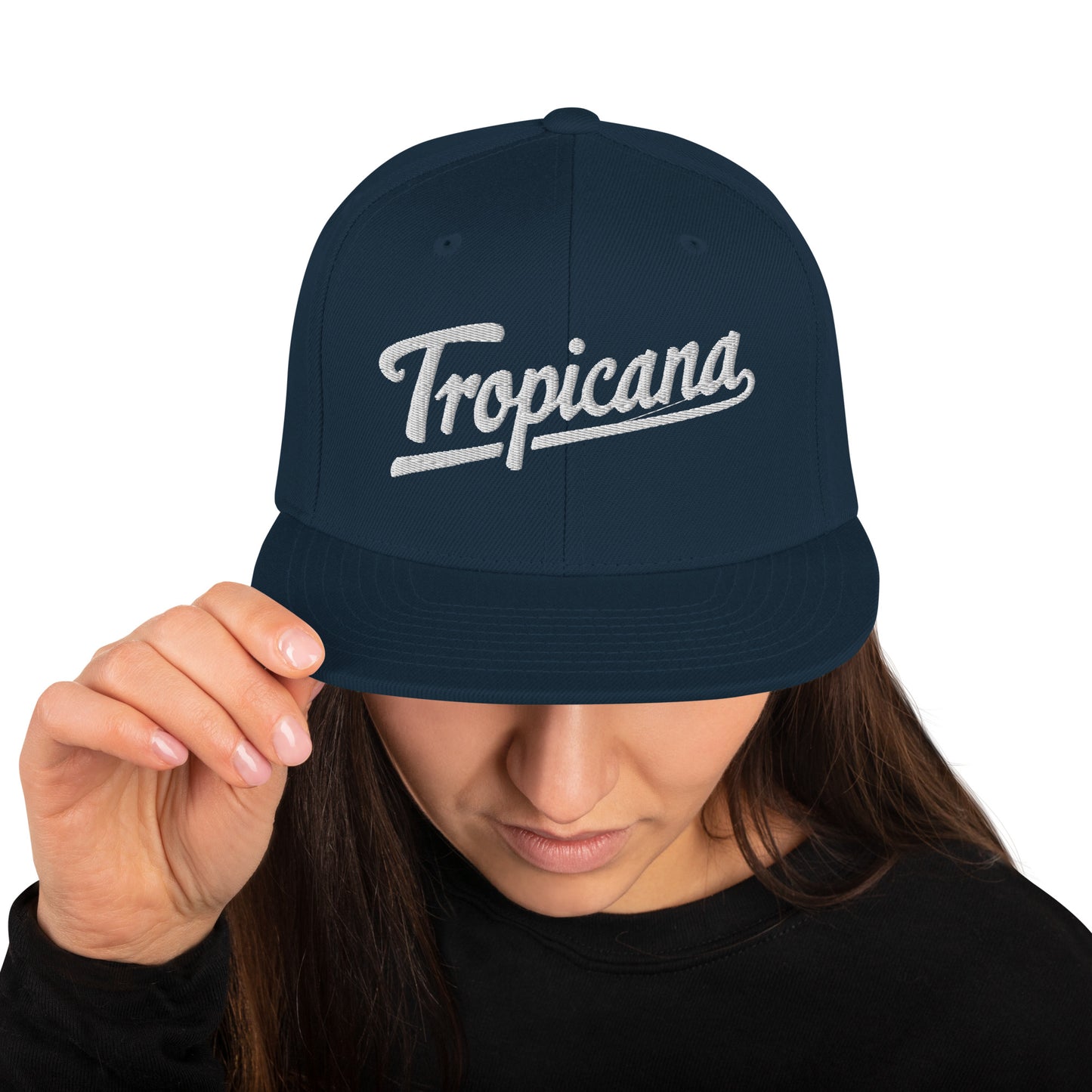 TROPICANA BASEBALL LOGO Snapback Hat