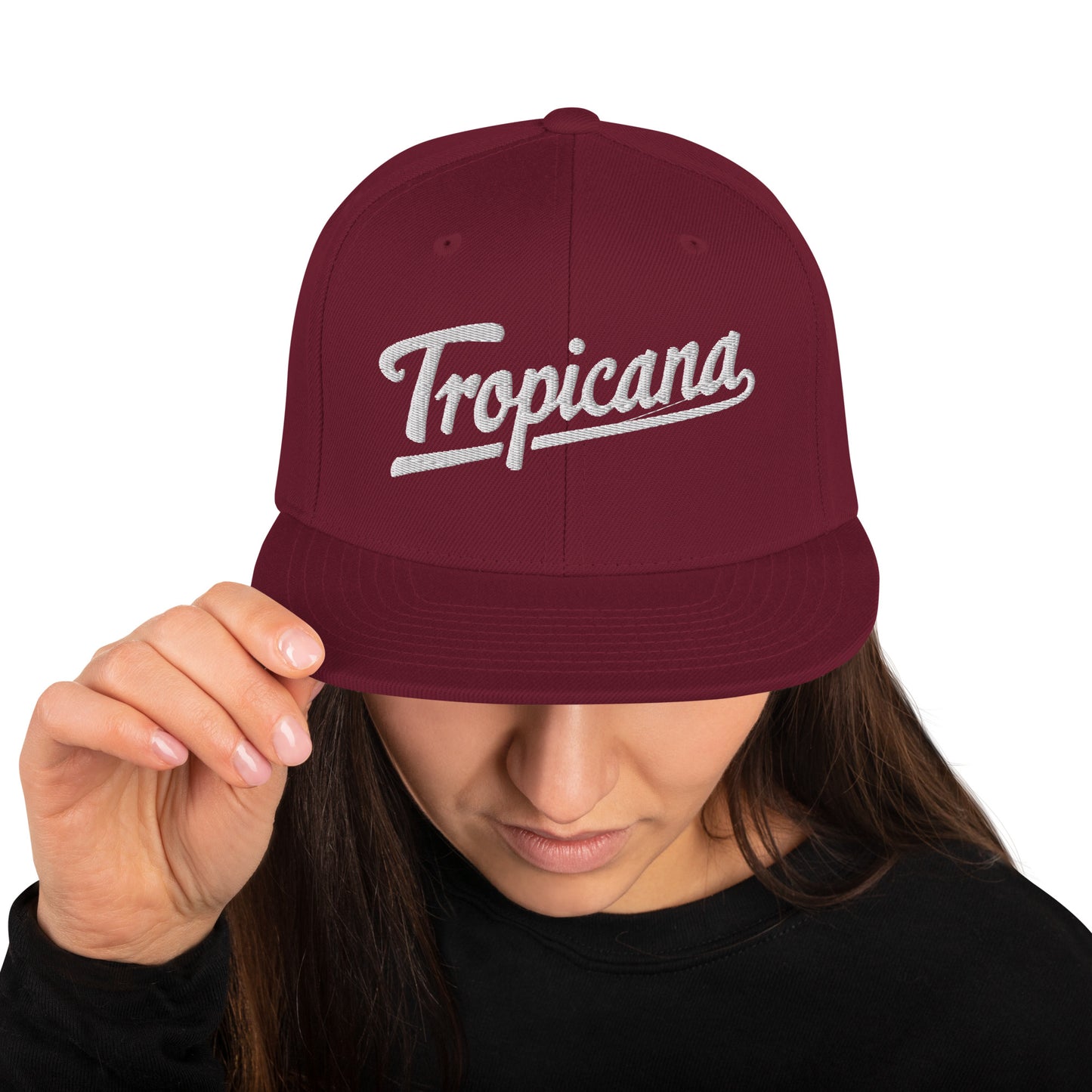 TROPICANA BASEBALL LOGO Snapback Hat