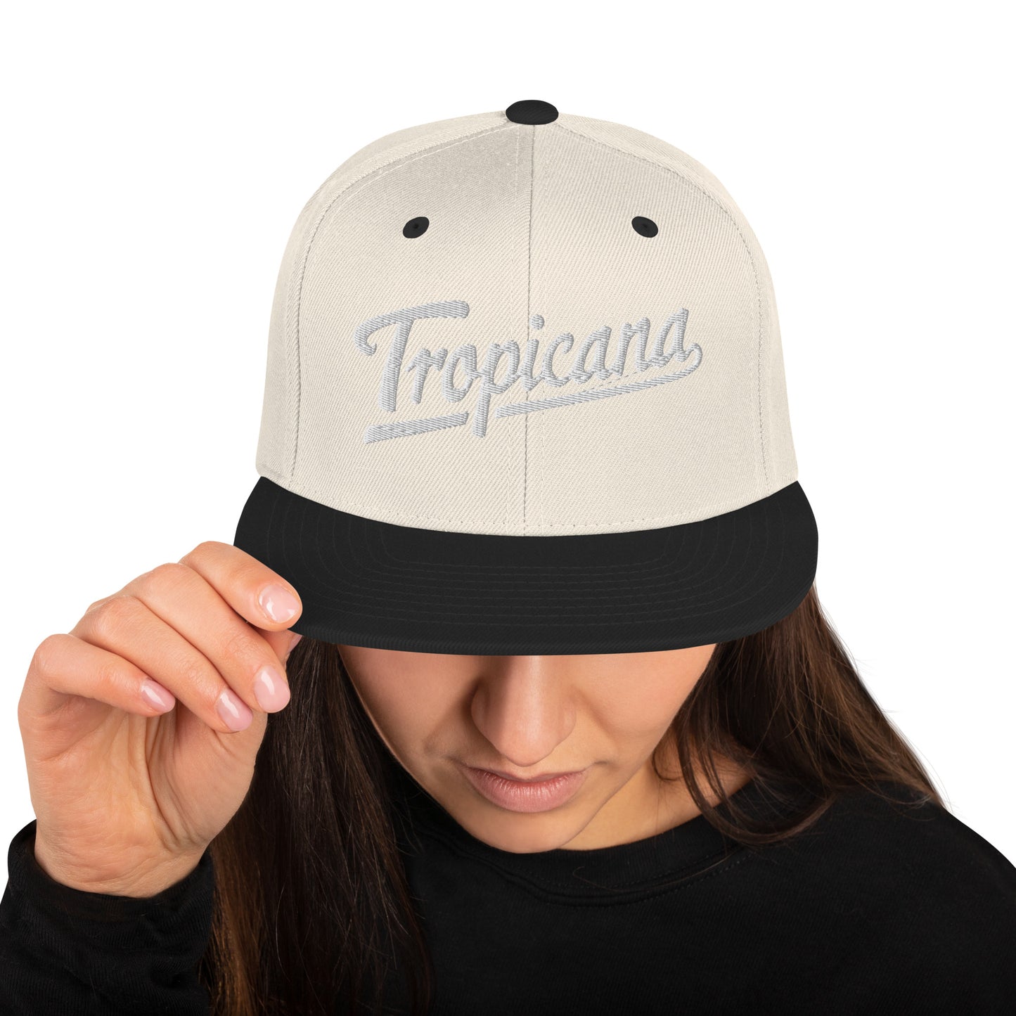 TROPICANA BASEBALL LOGO Snapback Hat