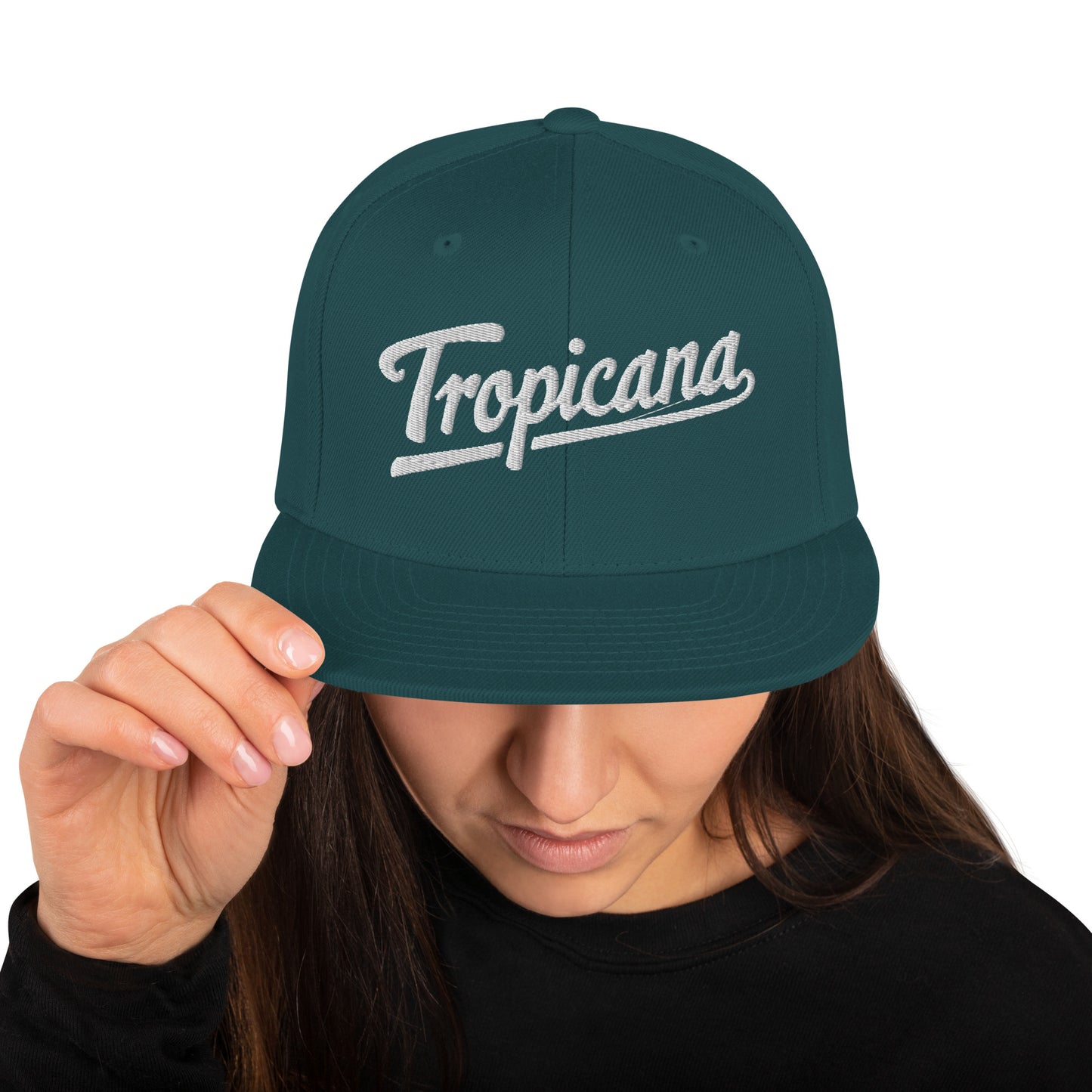 TROPICANA BASEBALL LOGO Snapback Hat
