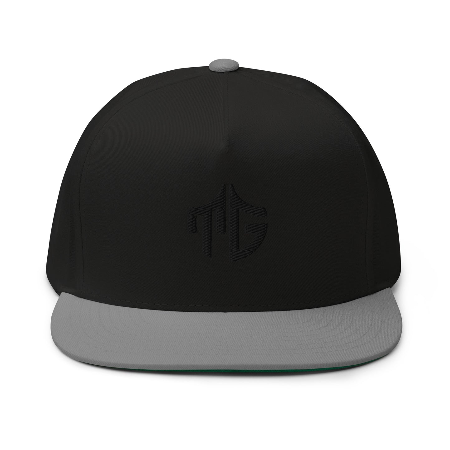 Tropicana Black Shield Flat Bill Cap