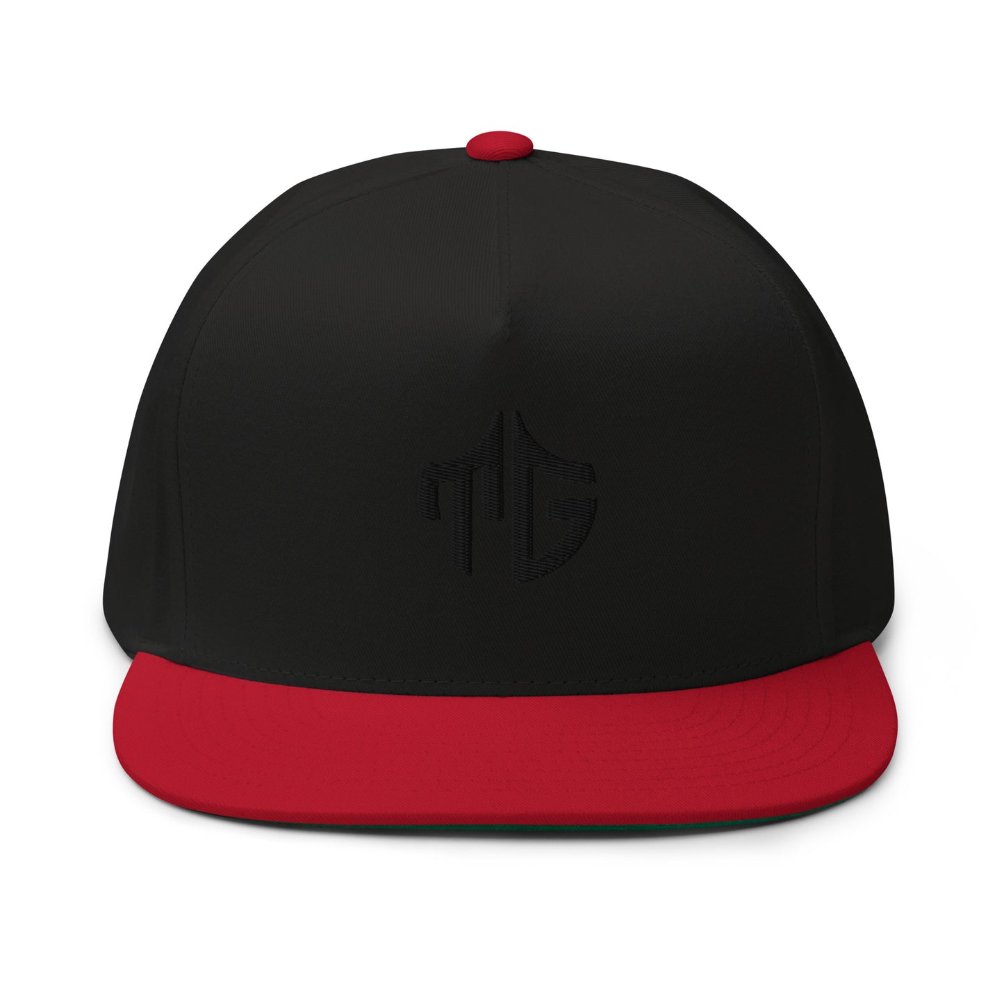 Tropicana Black Shield Flat Bill Cap