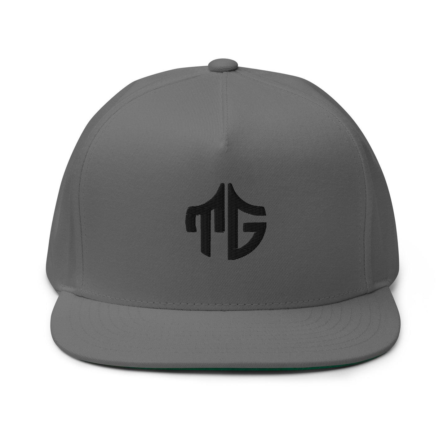 Tropicana Black Shield Flat Bill Cap