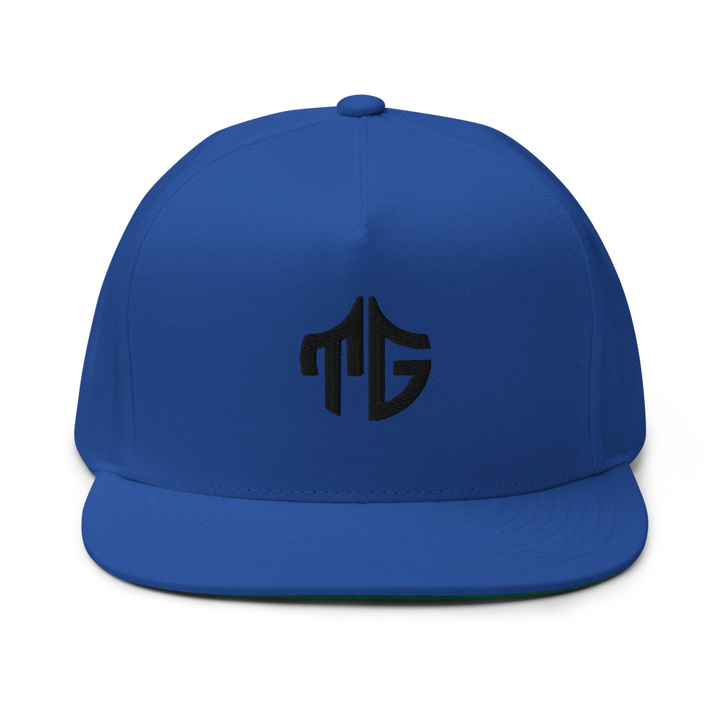 Tropicana Black Shield Flat Bill Cap
