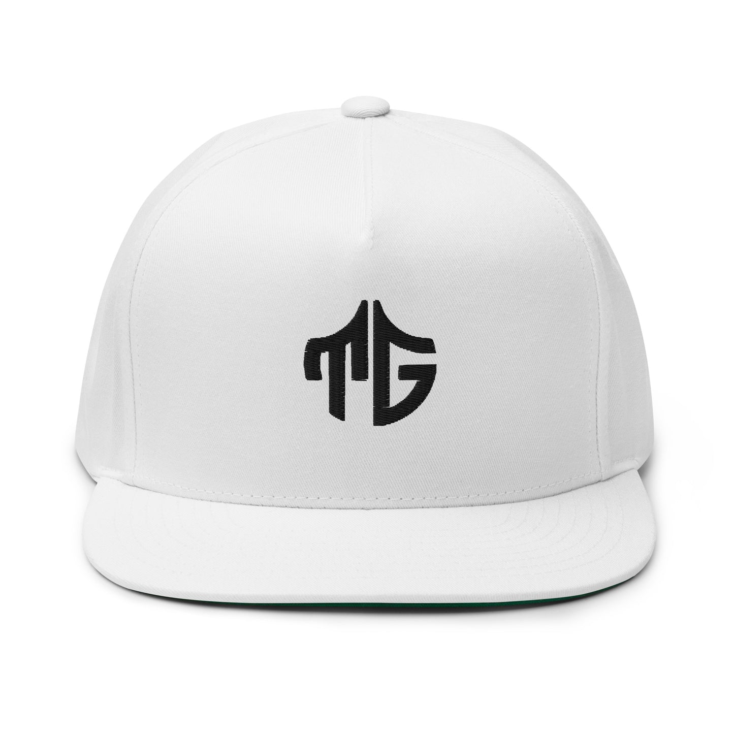 Tropicana Black Shield Flat Bill Cap