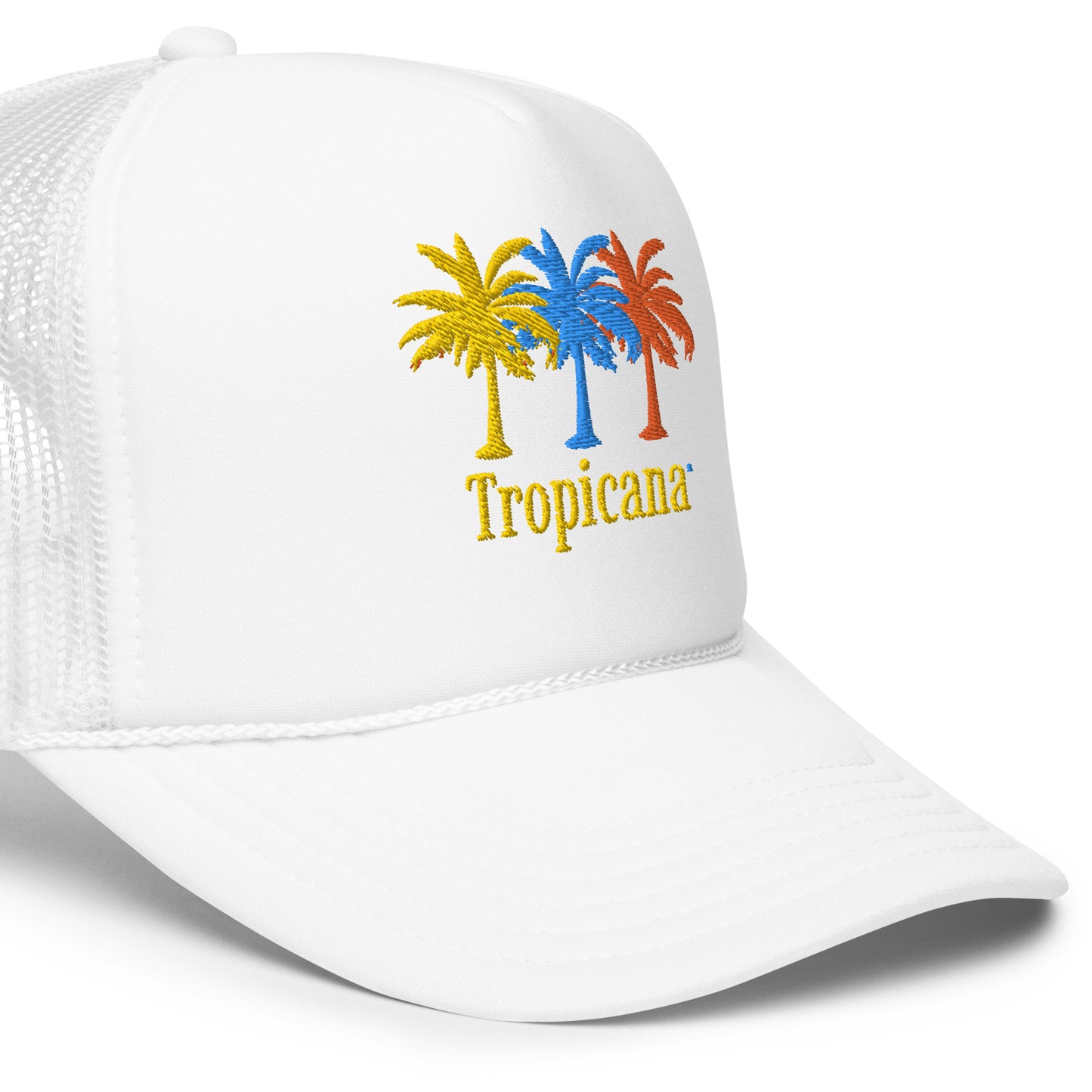 Tropicana Palm Foam trucker hat