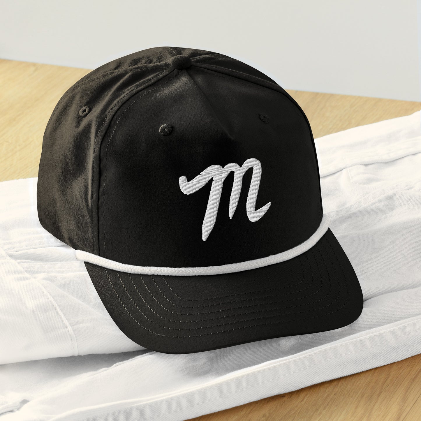 Manolo M Golf rope cap