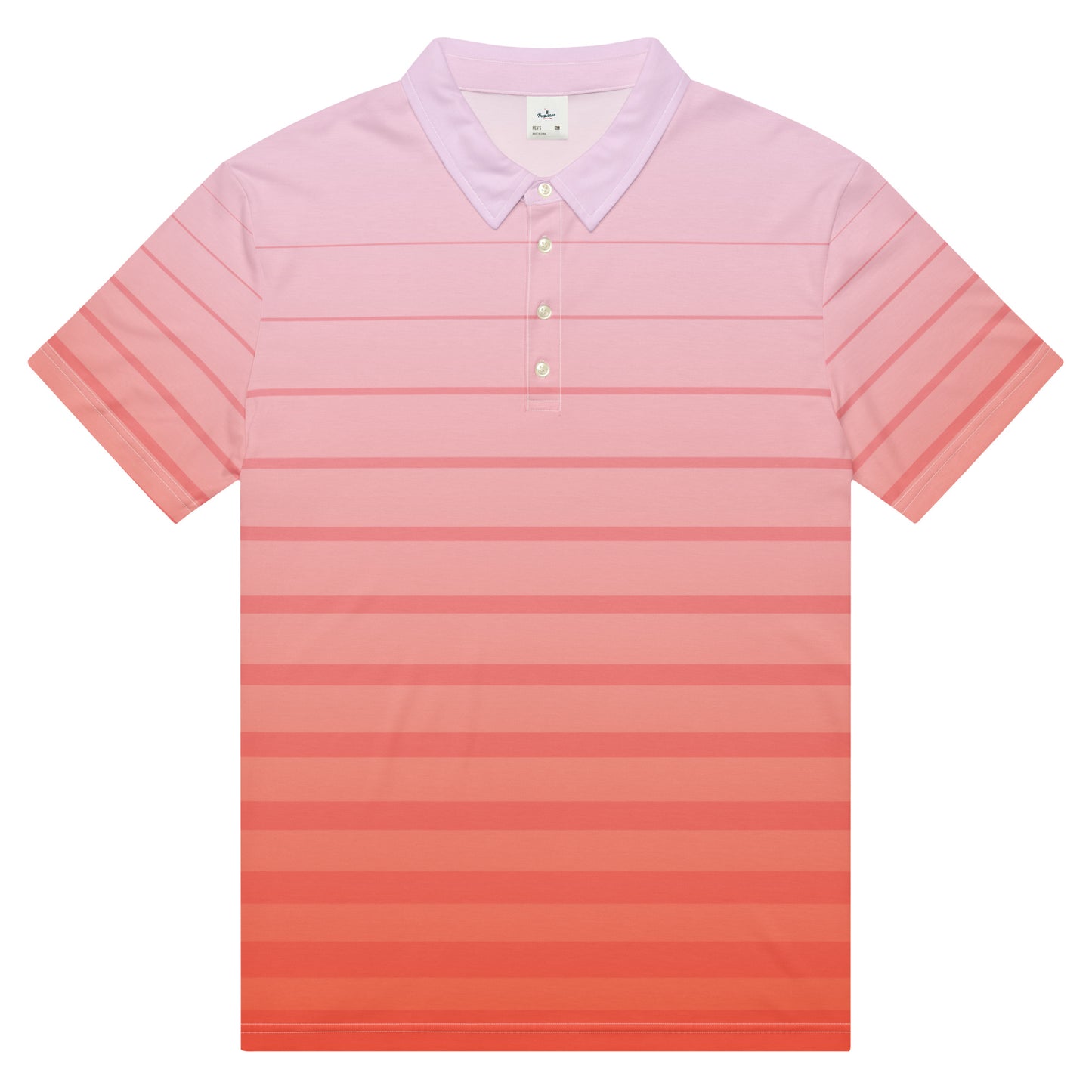 RED STRIPE Men’s slim fit polo