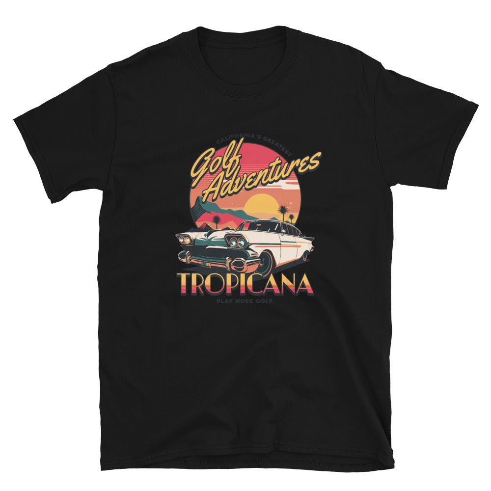 Trop Golf Adventure Short-Sleeve Unisex T-Shirt