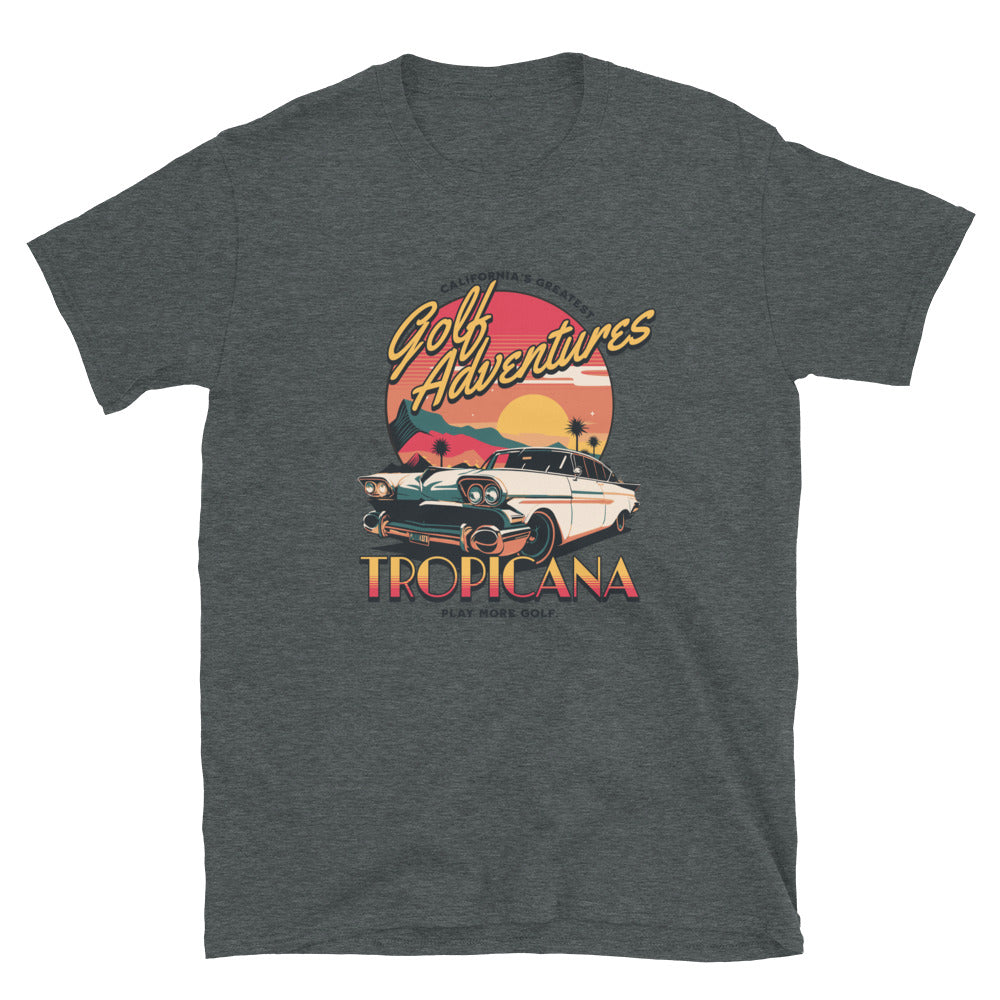 Trop Golf Adventure Short-Sleeve Unisex T-Shirt