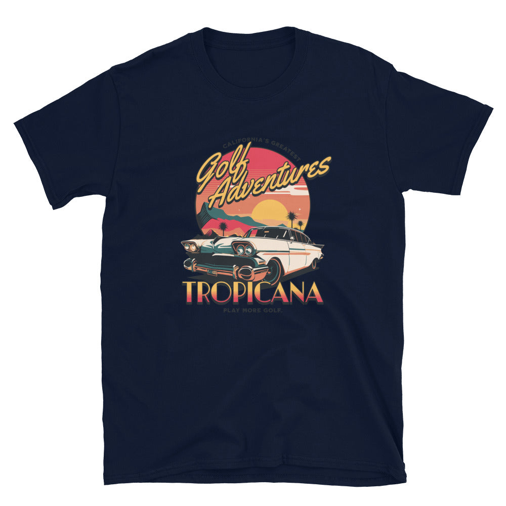 Trop Golf Adventure Short-Sleeve Unisex T-Shirt