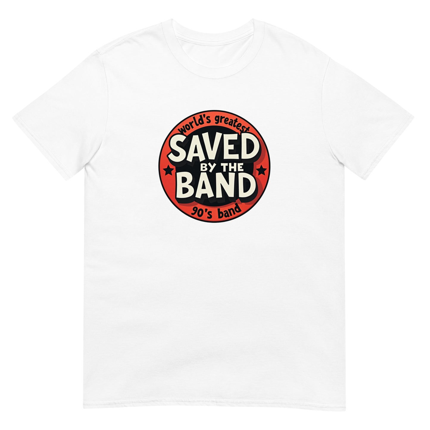 SAVED BY THE BAND NEW LOGO Short-Sleeve Unisex T-Shirt