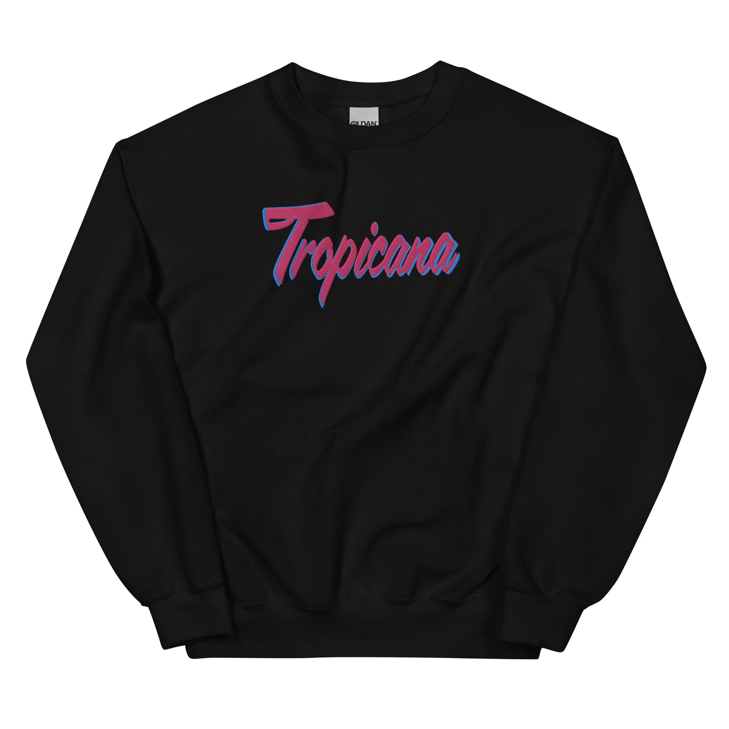 Tropicana Deco Embroidered Unisex Sweatshirt