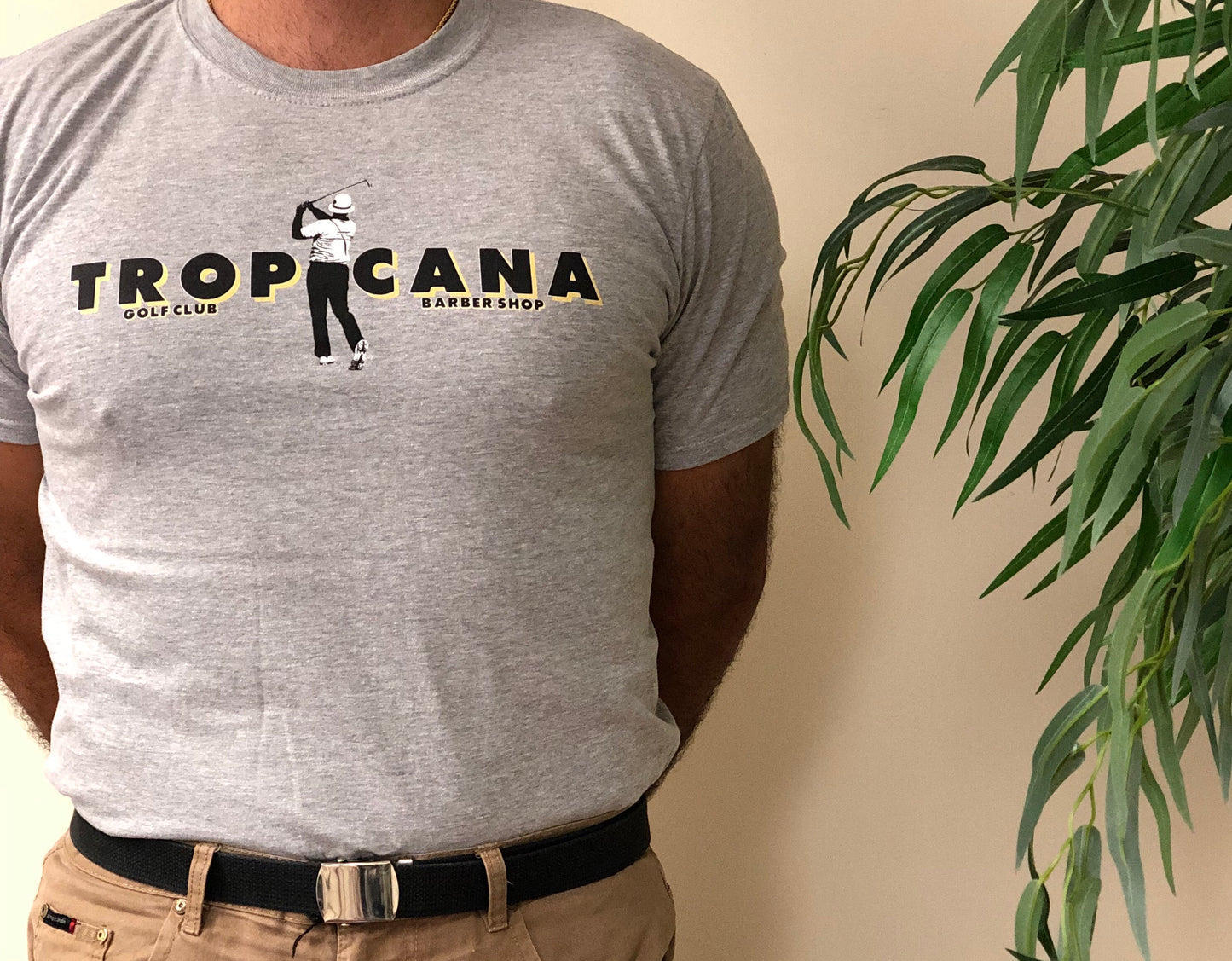 TROPICANA TEE -GREY
