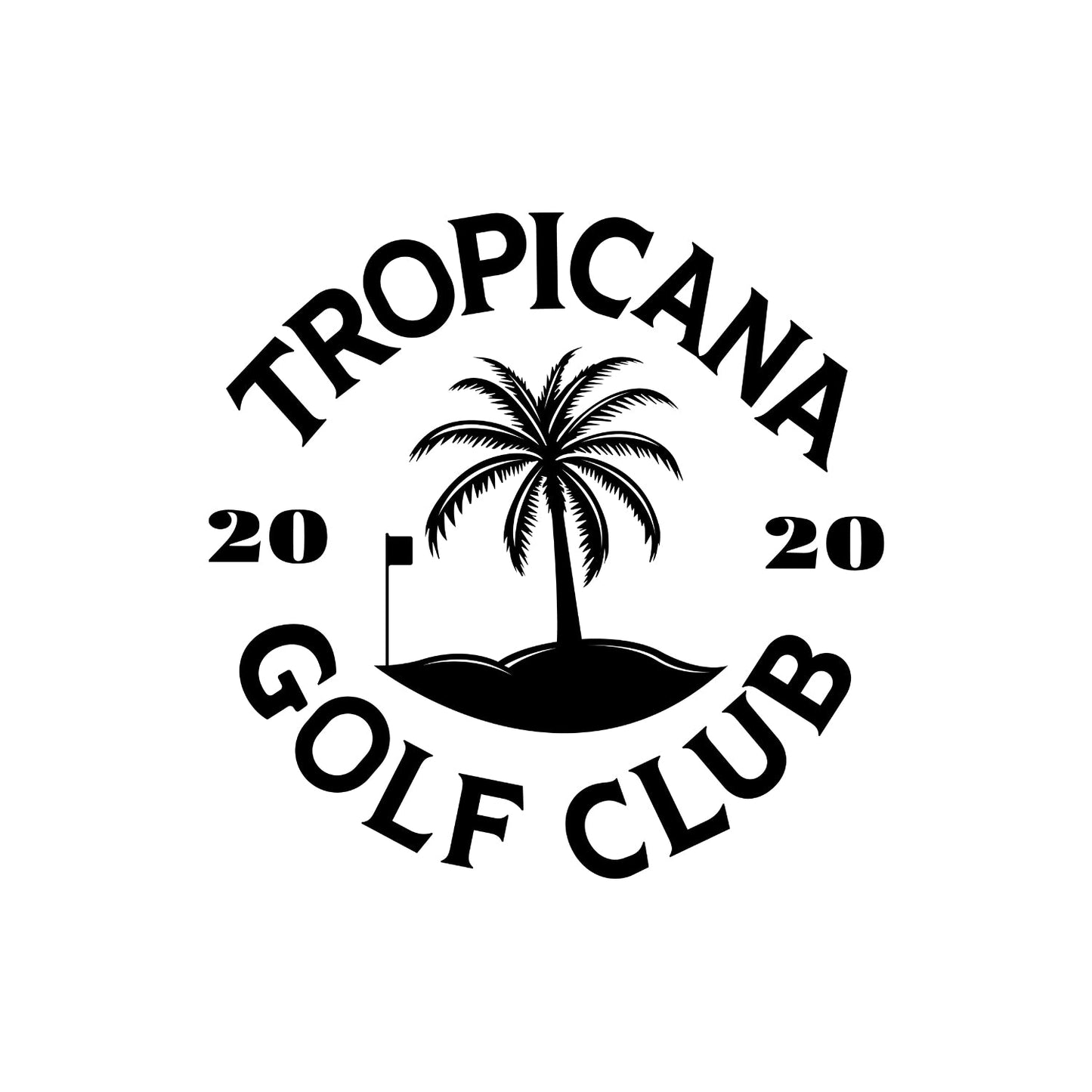 COF Rocks Tumbler | Tropicana Golf  - Palm Trees