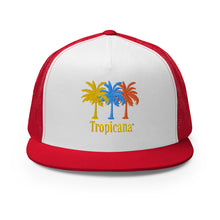 Load image into Gallery viewer, Tropicana Trees Trucker Cap