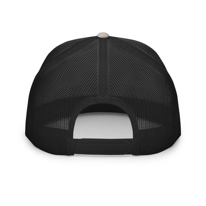 Black hat white Palma Trucker Cap