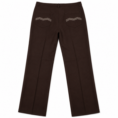 TROPICANA TROUSERS - CAPPUCCINO
