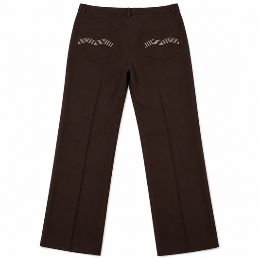 TROPICANA TROUSERS - CAPPUCCINO