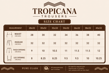 TROPICANA TROUSERS - NAVY