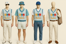 Load image into Gallery viewer, PALMS Knit V-neck vest