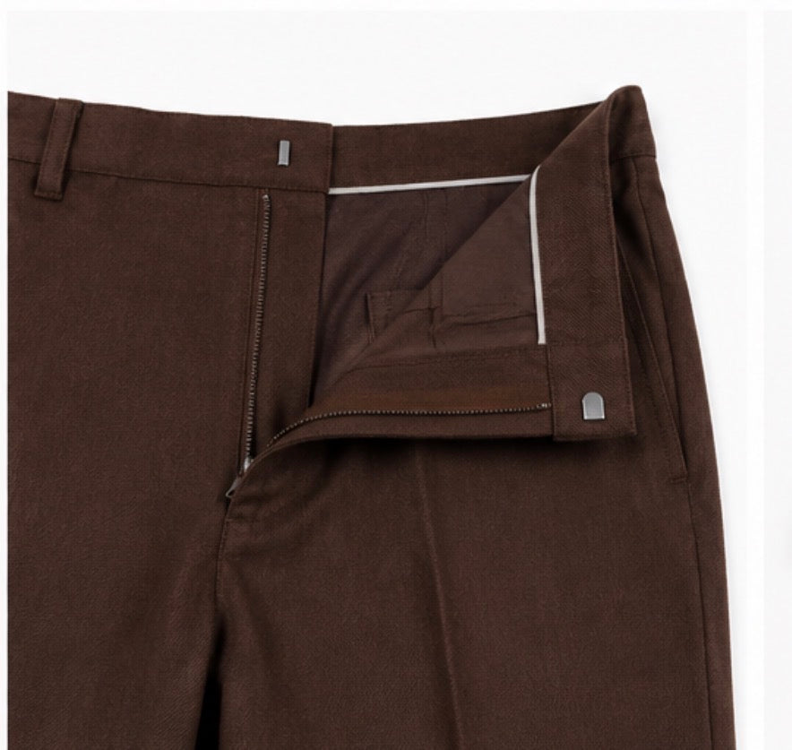 TROPICANA TROUSERS - CAPPUCCINO