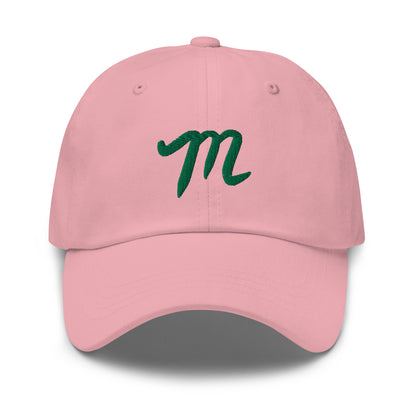 Manolo - Pink Hat - Green M - Ladies Hat