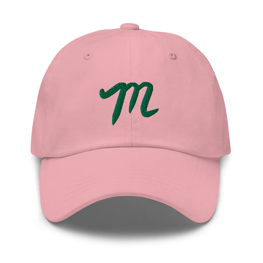 Manolo - Pink Hat - Green M - Ladies Hat