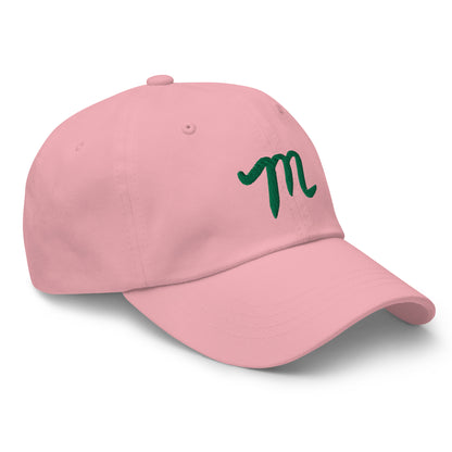 Manolo - Pink Hat - Green M - Ladies Hat