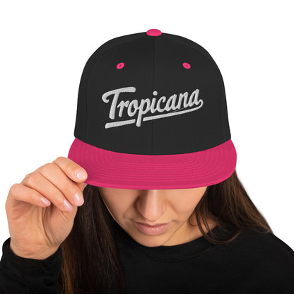 Tropicana Baseball logo Snapback Hat