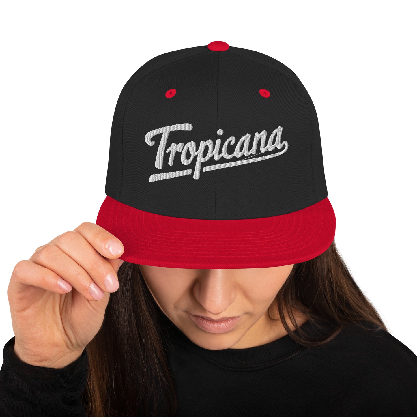 Tropicana Baseball logo Snapback Hat