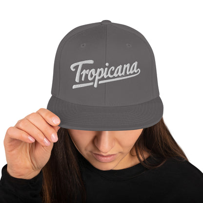 Tropicana Baseball logo Snapback Hat