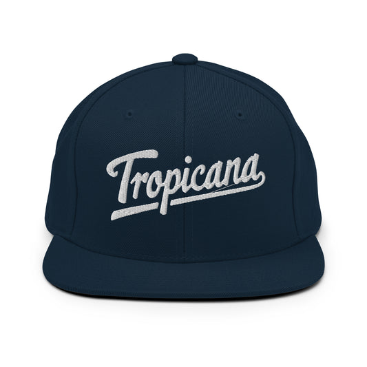 Tropicana Baseball logo Snapback Hat