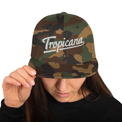 Tropicana Baseball logo Snapback Hat