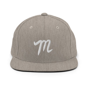 Manolo WHITE M Snapback Hat ANY COLOR HAT