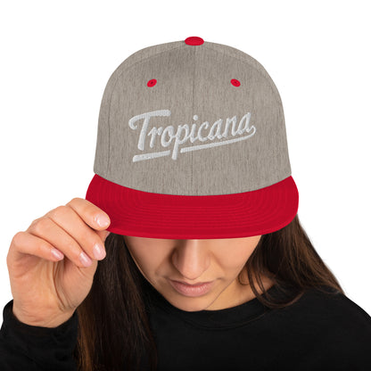 Tropicana Baseball logo Snapback Hat